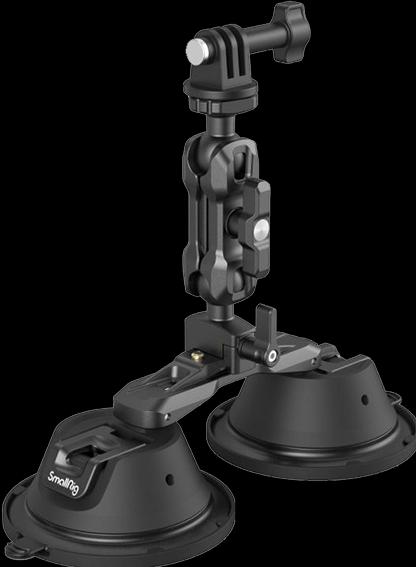 Actual product image SmallRig Bracket Port. Dual Suction Cam Mount SC-2K (Various video accessories)