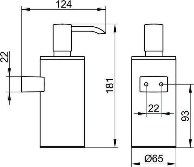 Produktbild Keuco Seifenspender Plan chrom