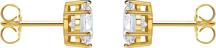 Produktbild Thomas Sabo Ohrstecker mit grossem, weissem Stein (925er Silber)