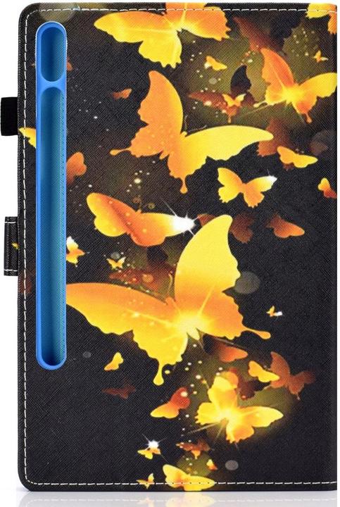 Produktbild König Design Schutz Tablet Hülle für Samsung Galaxy Tab S8 Case Cover Tasche Bumper Wallet (Galaxy Tab S8)
