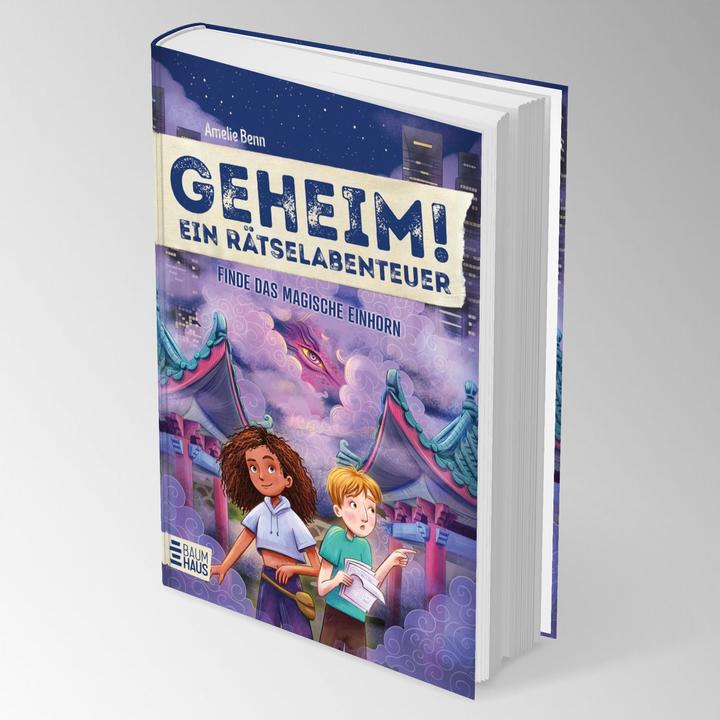 Produktbild Geheim! Ein Rätselabenteuer - Finde das magische Einhorn - Band 8 (Deutsch, Amelie Benn, 2025)