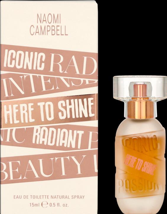 Produktbild Naomi Campbell Here To Shine (Eau de Toilette, 15 ml)