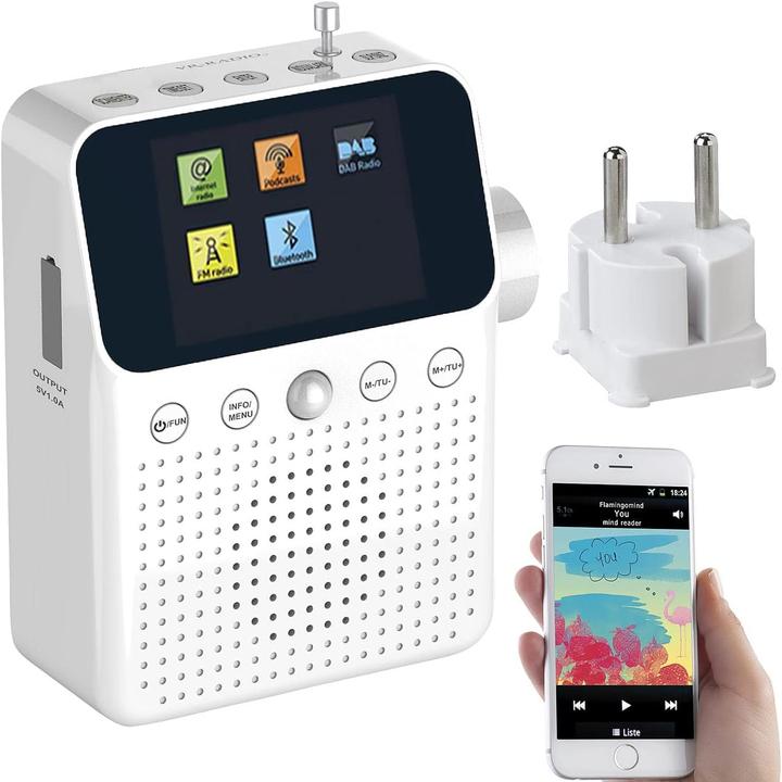 Produktbild VR-Radio Steckdosenradio (DAB+, FM, Bluetooth, Radio Frequency (RF))