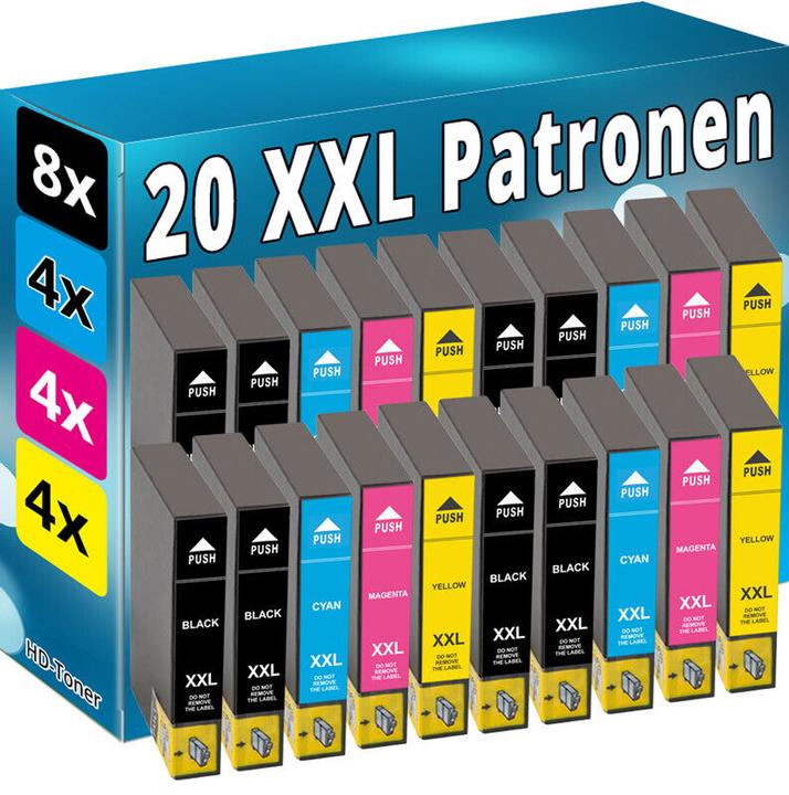 Produktbild Druckfuxx 20x XL PATRONEN für EPSON DX8400 DX4050 DX4400 DX4450 DX5000 DX5050 D1