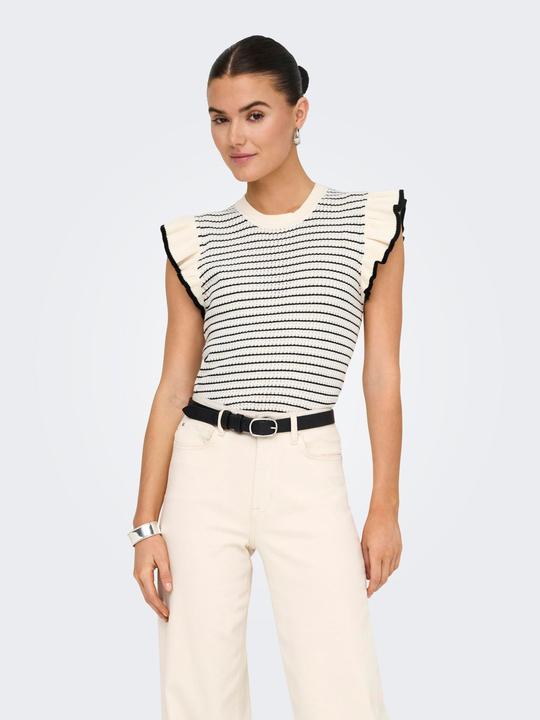 Produktbild JdY Jdycarice S/L Frill Pullover Knt Noos (S)