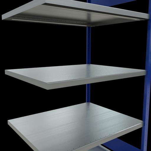 Actual product image Schulte Lagertechnik MULTIplus250 boltless add-on bay system with length bolts
