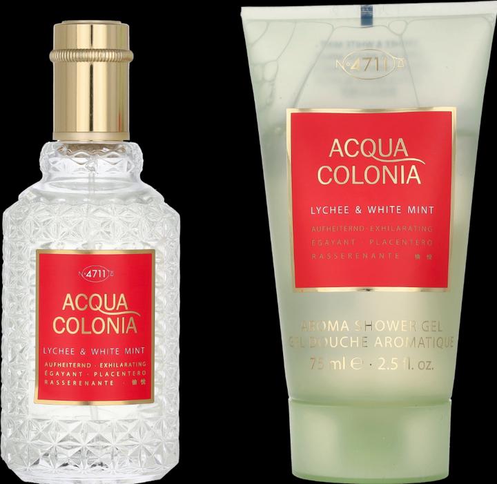 Produktbild Acqua Colonia 4711 Acqua Colonia Lychee & White Mint Set (Eau de Toilette, 125 ml)