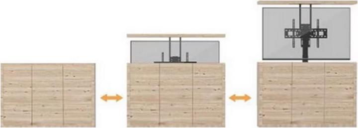 Image du produit myWall 33-2L (Mur, 65", 50 kg)