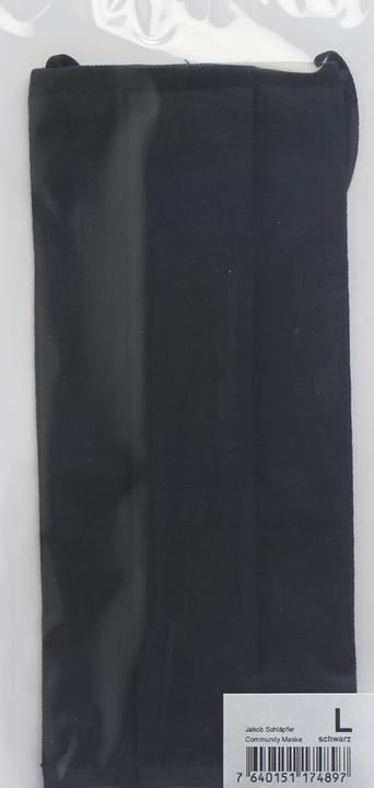 Produktbild Jakob Schlaepfer Testex Community Maske L schwarz (1 x)
