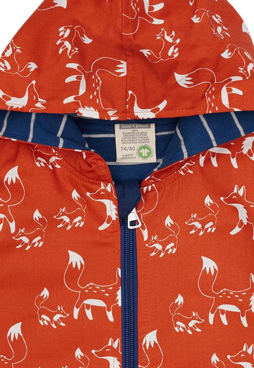 Produktbild loud + proud Kinder Outdoorjacke Terracotta (80)