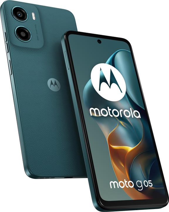 Actual product image Motorola Moto G05 256GB Grün (256 GB, Green, 6.67", 50 Mpx, 4G)