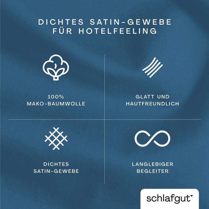 Produktbild schlafgut Woven Satin (Duvetbezug, 40 x 80 cm)