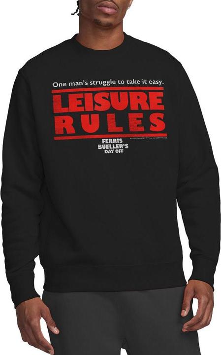 Produktbild Ferris Bueller´s Day Off Ferris Bueller's Day Off Leisure Rules Sweatshirt (L)