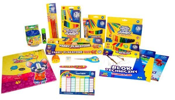 Actual product image Astra School starter set L 21 pieces