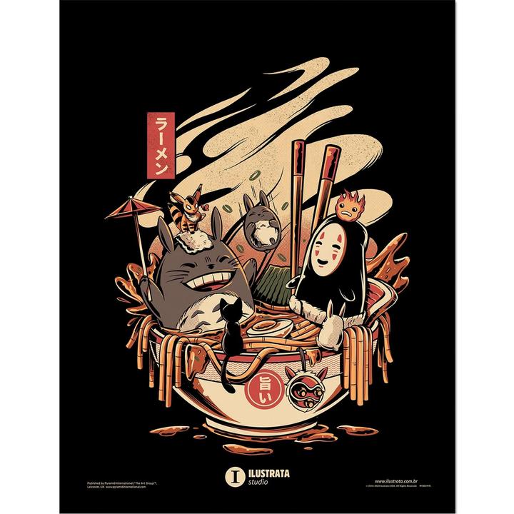 Actual product image Ilustrata Ramen Pool Party Plaque (59 x 40 cm)