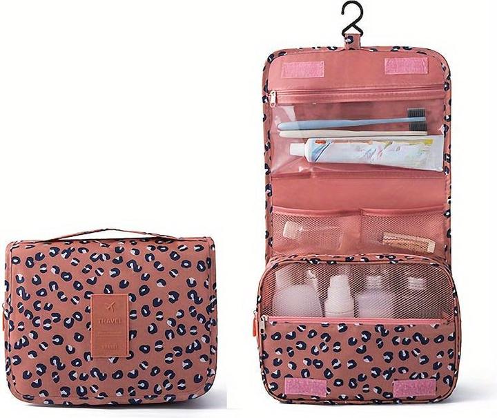 Image du produit Only-Bags.Store Sac de toilette de voyage polyvalent avec crochet - polyester résistant, sans odeur