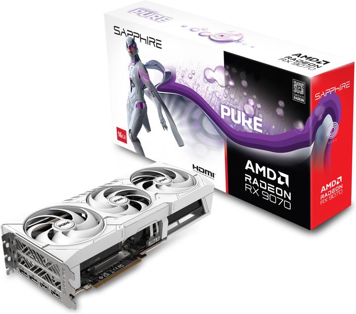 Produktbild Sapphire Pure Radeon RX 9070 (16 GB)