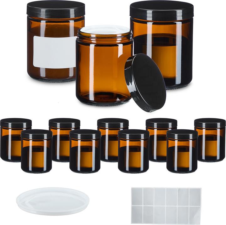 Immagine prodotto Relaxdays 12x vasetti per crema