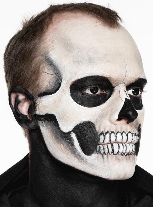 Produktbild Maskworld Make-up Set Totenkopf