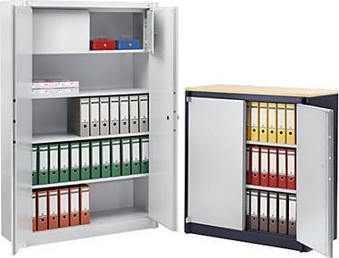 Actual product image C+P Steel cabinet, fireproof (120 x 50 x 122.5 cm)