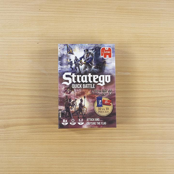 Actual product image Jumbo Stratego Quick Battle (German, French, Dutch, Italian, Portuguese, English)