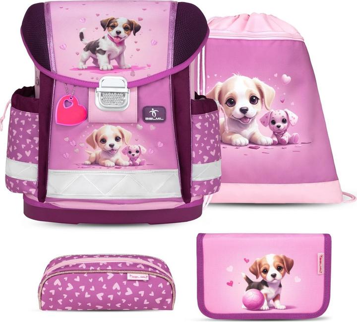 Immagine prodotto Belmil CLASSY Schulrucksack-Set Little Puppies (19 l)