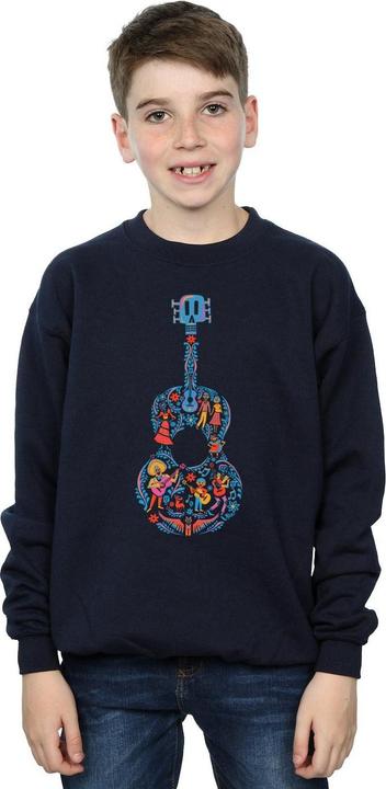 Immagine prodotto Disney Coco Guitar Pattern Felpa Ragazzi (128)