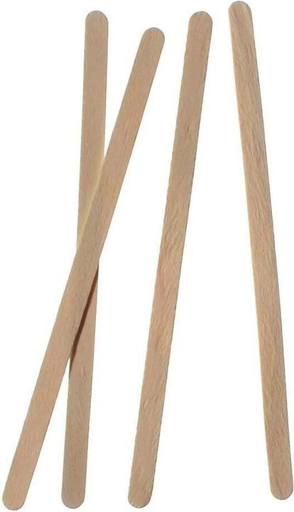 Actual product image Papstar wooden stirrers pure 14cm (1000 x)