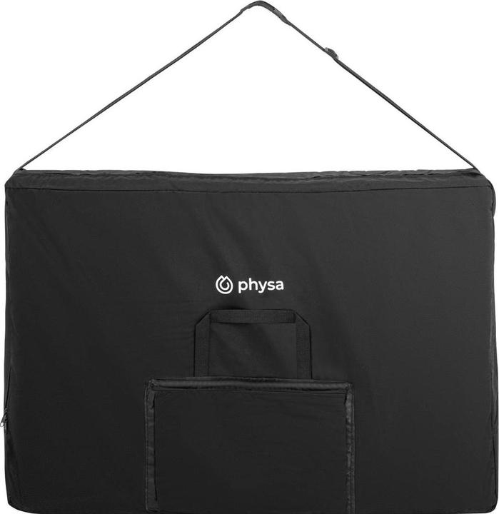 Produktbild Physa Massageliege klappbar Massagebank Massagetisch Holzrahmen 180 kg blau