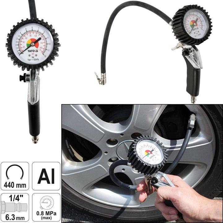 Actual product image Yato Tire Inflating Gun