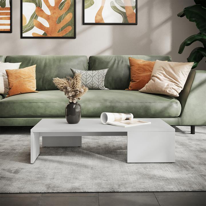 Produktbild Vichy Couchtisch Hardi, Weiss, 90 x 21.4 cm