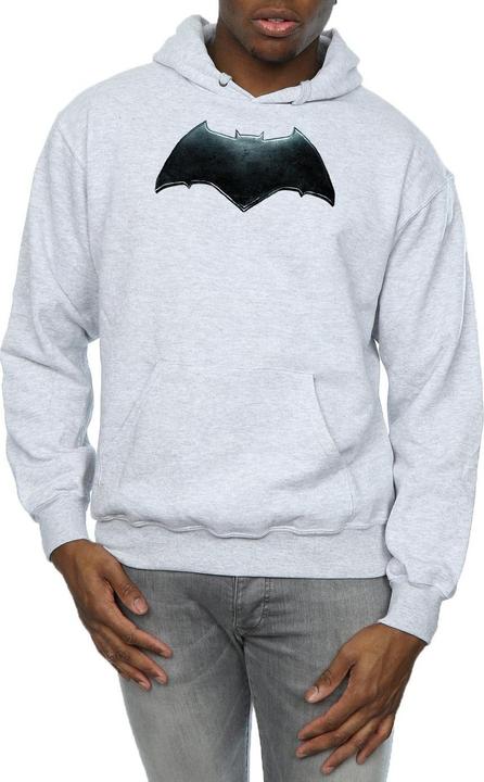 Immagine prodotto Justice League Movie Batman Emblem Felpa con Cappuccio Uomo (M)