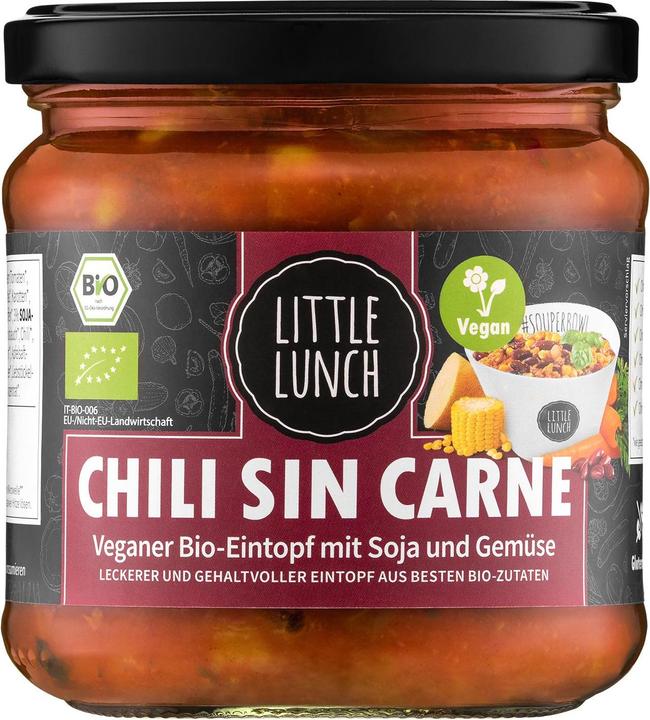 Immagine prodotto Littlelunch Piatto pronto Chili sin Carne 350 ml (600 g)