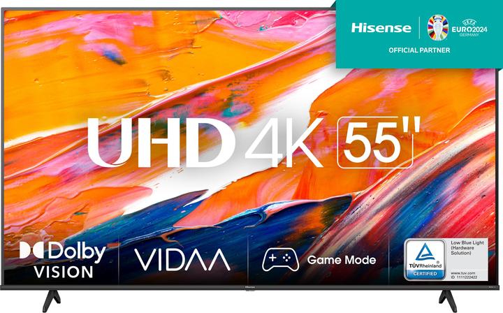 Image du produit Hisense TV 55A6K (55", LED, 4K, 2023)