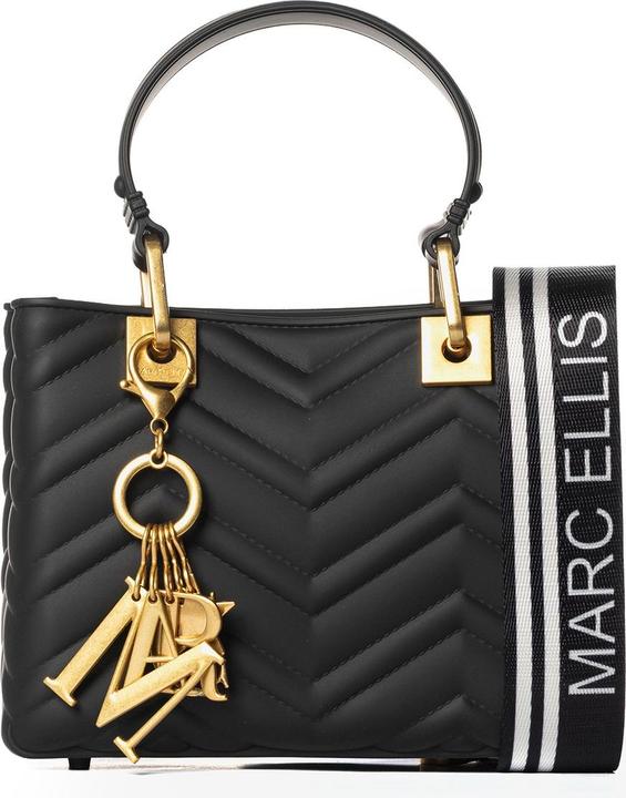 Marc Ellis Damen Handtasche - Modell Evanthe Prime - 100% Gummi - 15.6 X 14.5 X 7.0 Cm
