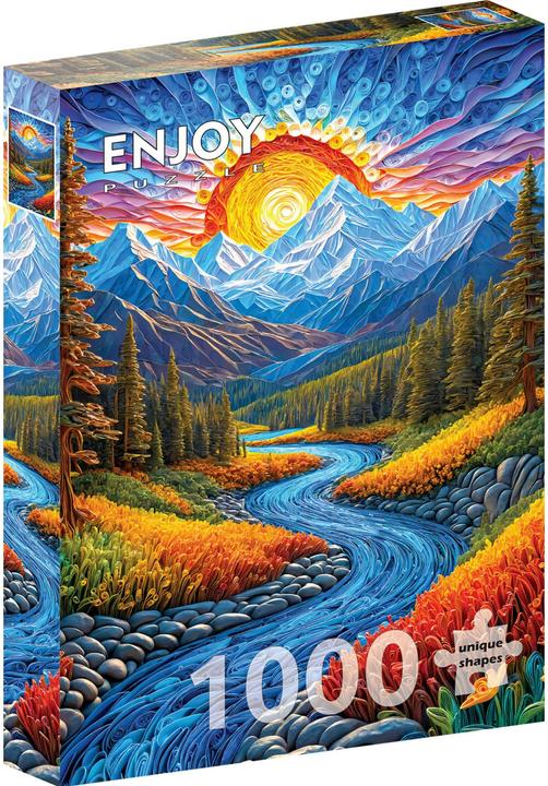 Image du produit Enjoy Puzzle Puzzle 1000 pièces - Paysage du lever du soleil (1000 pièces)