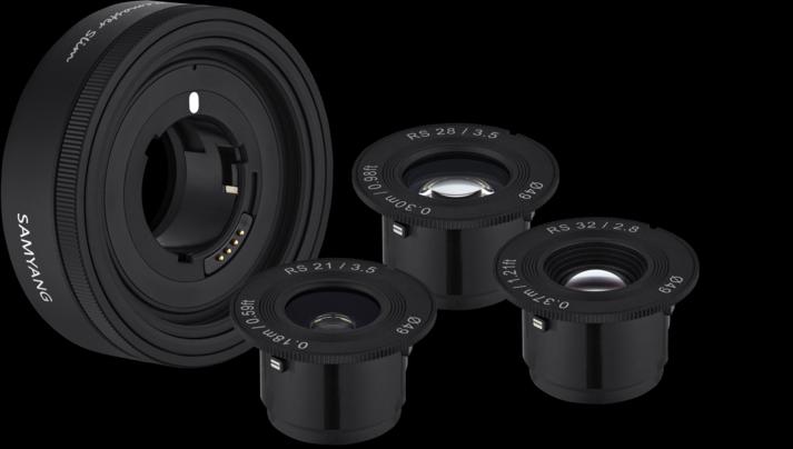 Actual product image Samyang RS AF 21mm F3.5 I 28mm F3.5 I 32mm F2.8 Sony E-mount (Sony E, full size)