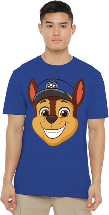 Actual product image Paw Patrol Unisex Adult Grin Chase T-Shirt (XL)