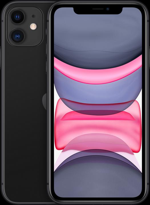 Actual product image Janado iPhone 11 (256 GB, Black, 6.10", 12 Mpx, Dual SIM, C / Good)