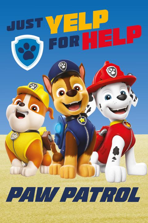 Productafbeelding Tinisu Paw Patrol fleece deken knuffeldeken 100 x 150 cm zachte deken (100 x 150 cm)