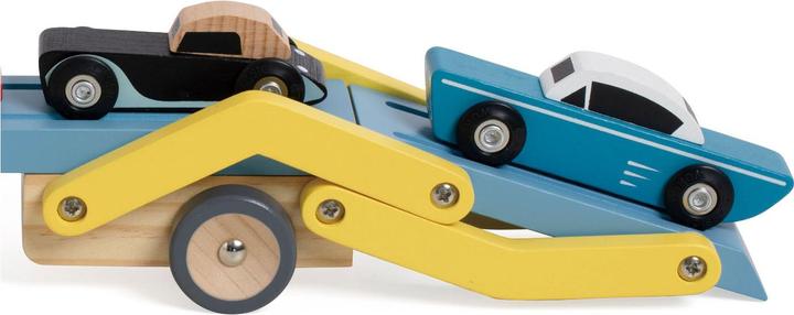 Produktbild Classic World Holztransporter mit 3 Autos
