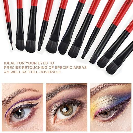 Produktbild Yuwaku 32 Stück Makeup Pinsel Brushes Set mit Tasche No.23 (Augenbrauen)