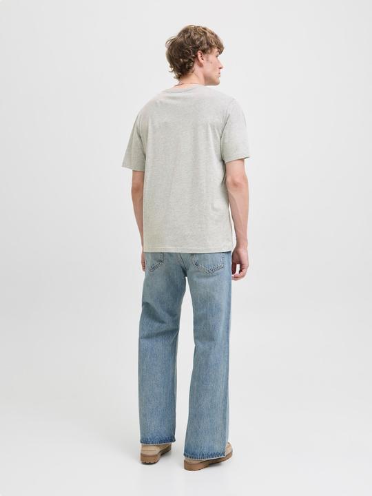 Actual product image Jack & Jones Jjeorganic Melange Tee Ss O-Neck Noos (L)