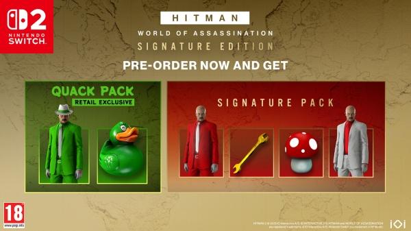 Produktbild IOI Partners HITMAN World of Assassination - Signature Edition (Switch 2, DE)