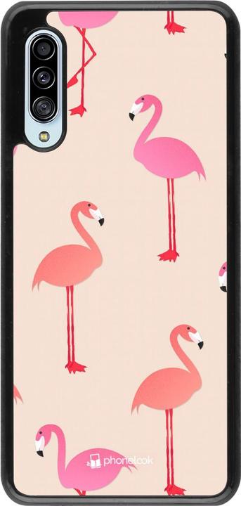Produktbild PhoneLook Hülle Pink Flamingos Pattern (Samsung Galaxy A90 5G)