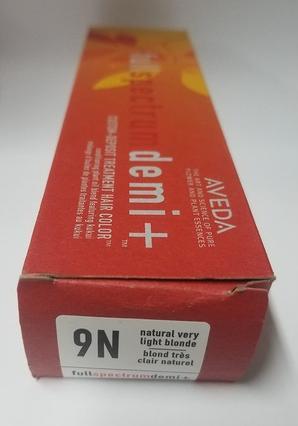 Actual product image Aveda Full Spectrum Demi ™ 9Natural 80g (9N Very Light Blonde)