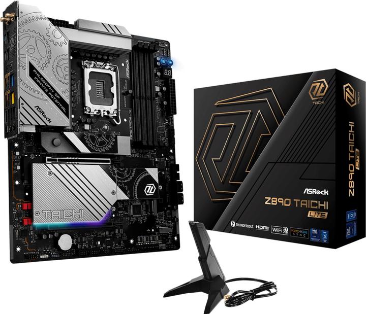 Actual product image AsRock Z890 Taichi Lite Intel DDR5 S1851 (LGA 1851, Intel Z890, ATX)