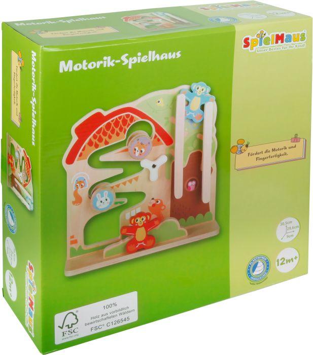 Produktbild Spielmaus Holz Motorik Spielwand inklusive Zubehör