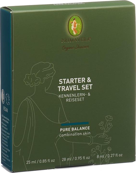 Produktbild Primavera Starter & Travel Set Pure Balance (1 Stk) (Gesichtspflege set)