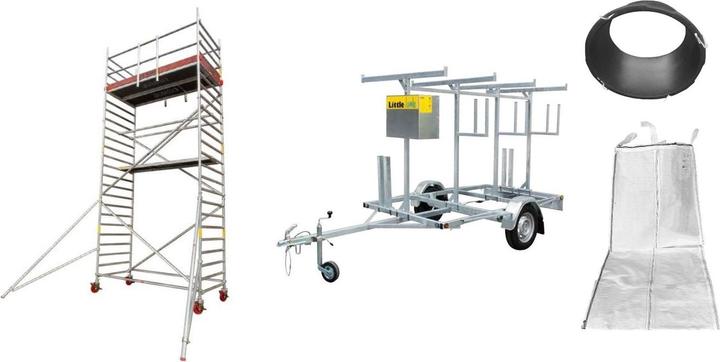 Immagine prodotto Little Jumbo 1211500003 Trichter mit 4 montierten Haken (Ponteggio)